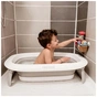Ванночка Twistshake Pastel Grey розкладна з вкладишем для купання (78538) - зменшене зображення 6