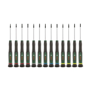 Набір викруток Bosch прецизійних 13шт, SL, PH, TX, HEX, сталь CrV (1.600.A02.Z9N) зображення 1