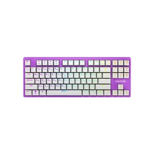 Клавіатура Hator Rockfall EVO TKL Kailh Optical Lilac (HTK-633) зображення 1