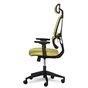 Офісне крісло Mealux Leo Air Green (Y-543 KZ) - зменшене зображення 4