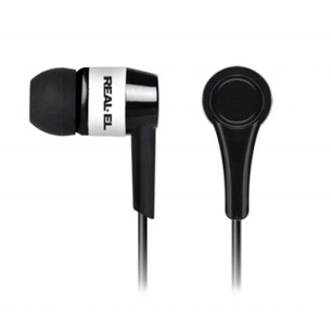 Навушники REAL-EL Z-1005 Black/White зображення 1