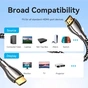 Кабель Vention HDMI - HDMI V 2.0 (M/M), 3 м, Black (ALMBI) - зменшене зображення 2
