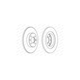 Гальмівний диск FERODO DDF1502 зображення 1