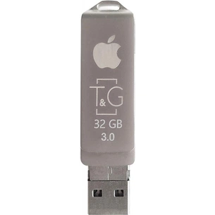 USB флеш накопичувач T&G 32GB 004 Metal Series USB 3.0/Lightning (TG004IOS-32G3) зображення 1