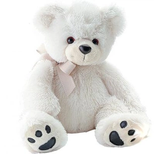 М'яка іграшка Aurora Ведмідь білий 50 см (3L1Q9A) зображення 1