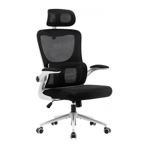 Офісне крісло GT Racer X-5728 White/Black зображення 1