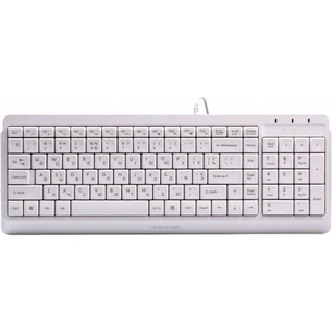 Клавіатура A4Tech FK15 White (4711421956888) зображення 1