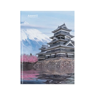 Книга записная Axent A4 City, Tokyo, 96 листов клетка (8425-7-A) изображение 1