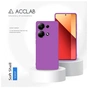 Чохол до мобільного телефона ACCLAB Silicone Case Xiaomi Redmi Note 13 Pro 4G Purple (1283126602900) - зменшене зображення 4
