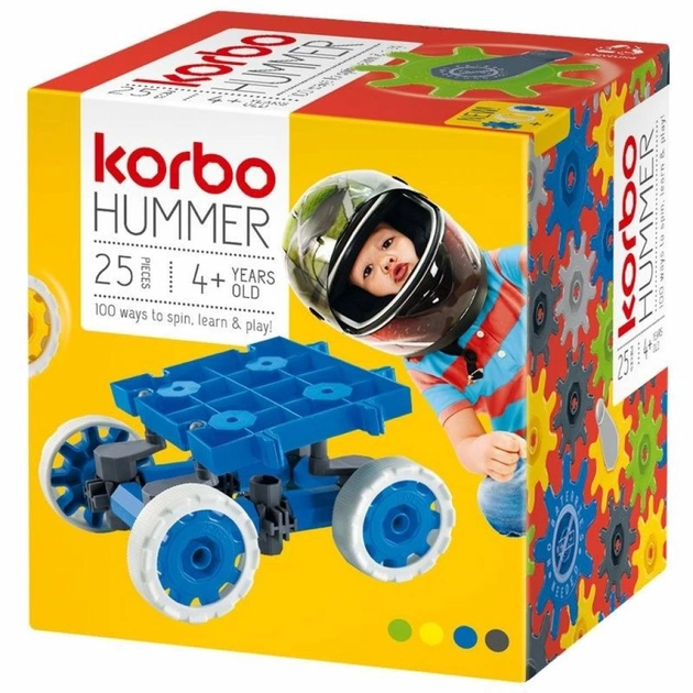 Конструктор Korbo Hummer 25 деталей синій (65906) - зображення 1
