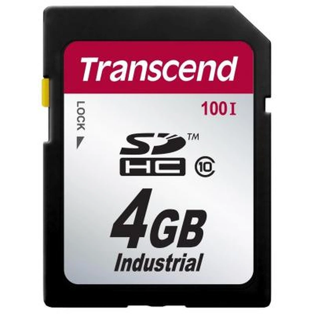Карта пам'яті Transcend 4Gb SDHC class 10 industrial (TS4GSDHC100I) - изображение 1