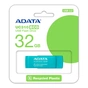USB флеш накопичувач ADATA 32GB UC310 Eco Green USB 3.2 (UC310E-32G-RGN) - зменшене зображення 4