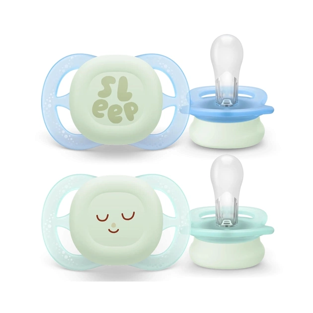 Пустушка Philips AVENT Ultra Air Light, 0+міс 2 шт (SCF075/08) - изображение 1