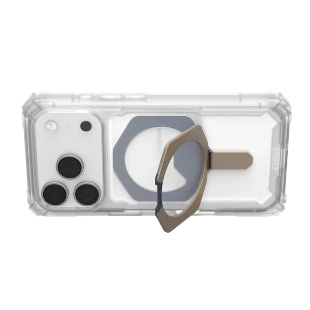 Чохол до мобільного телефона UAG Plasma XTE MagSafe iPhone 17 Pro Clear/Titanium (114527114G36) - picture 4