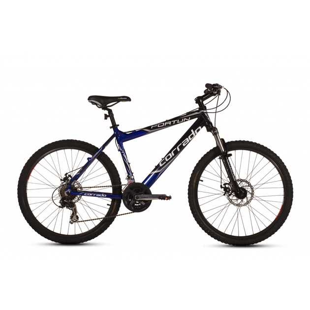 Велосипед Corrado Fortun 26" рама-18,5" Al Black/Blue (0311) - изображение 1