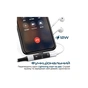 Перехідник Lightning M to 2xLightning F Audiо + Charge Promate (ihinge-lt.black) - уменьшенное изображение 2
