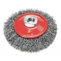 Щітка для електроінструменту Verto на дриль, щітка дротяна дискова, 100 мм x M14 (62H112) - зменшене зображення 1