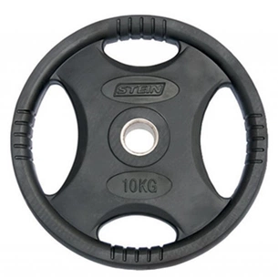 Диск для штанги Stein Прогумований 10 кг (DB6061-10) зображення 1
