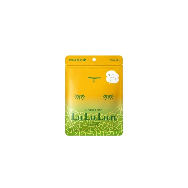 Маска для лица Lululun Premium Face Mask Дыня из Хоккайдо 7 шт (4582305065831) - изображение 1