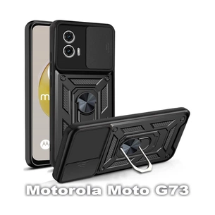 Чохол до мобільного телефона BeCover Military Motorola Moto G73 Black (709982) зображення 1