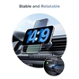 Універсальний автотримач Ugreen W758 Magnetic Wireless Car Charger 25W QI2.2 Starlight Blue (55967) - зменшене зображення 9