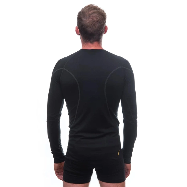 Термокофта Sensor Merino Active LS black 11109033 L (SM11MA-black-L) - зображення 3