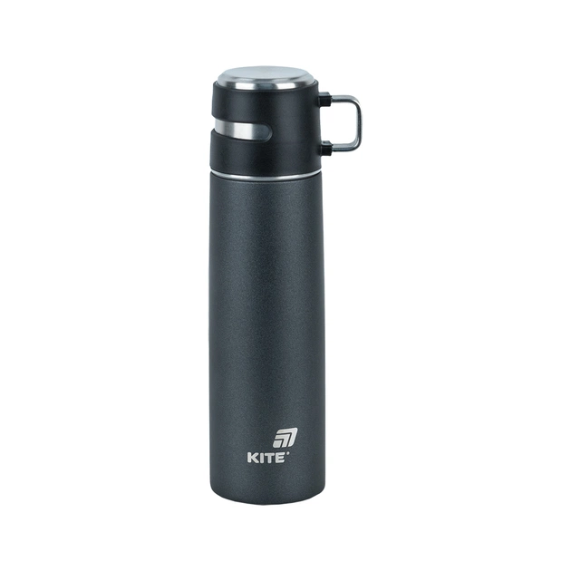 Термос Kite 500 мл чорний (K25-1224-1) - изображение 1
