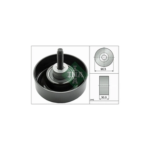 Ролик натягувача ременя INA 532 0405 30 зображення 1