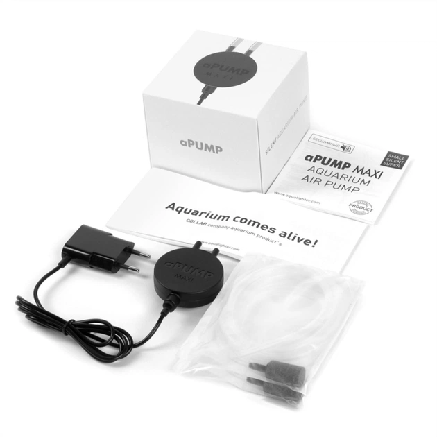 Компресор для акваріума Aqualighter aPUMP MAXI безшумний до 200 л (7915) - picture 6