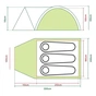 Намет Coleman Darwin 3+ (2000012149) - зменшене зображення 2