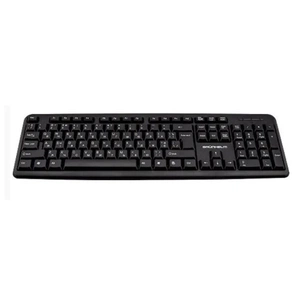 Клавіатура Grunhelm KB-101WD USB UA Black (109327) зображення 1