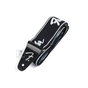 Ремень для гитары Fender Strap 2" Weighless Running Logo Black/White (229406) - уменьшенное изображение 4
