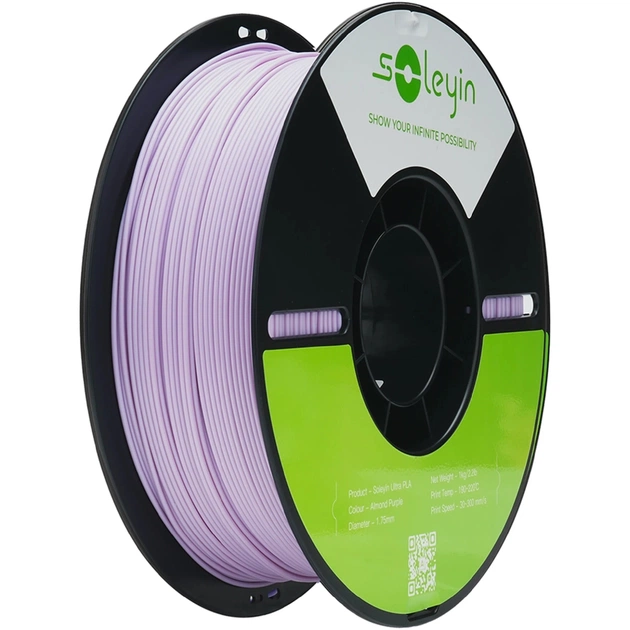 Пластик для 3D-принтера Creality Soleyin PLA ULTRA 1кг, 1.75мм, purple almond (3301010600) - изображение 1