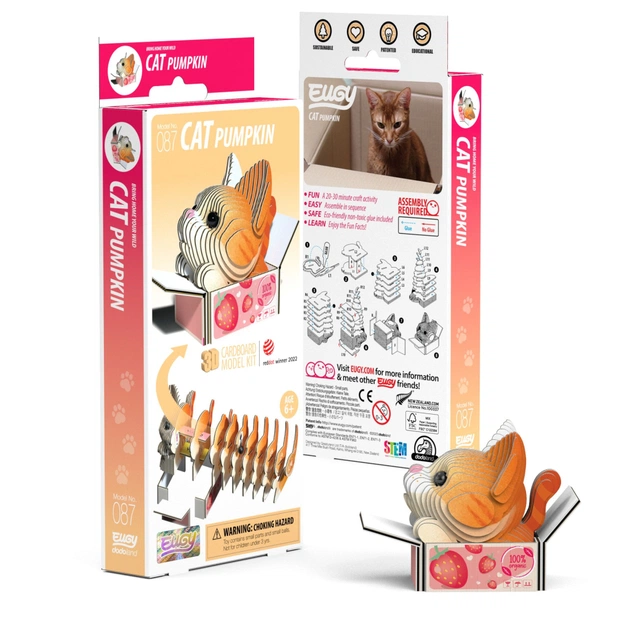 Пазл Eugy 3D Зоопарк Кошеня руде (XEG-087) - picture 3