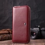 Гаманець ST Leather З натуральної шкіри Бордовий (22560) - зменшене зображення 8
