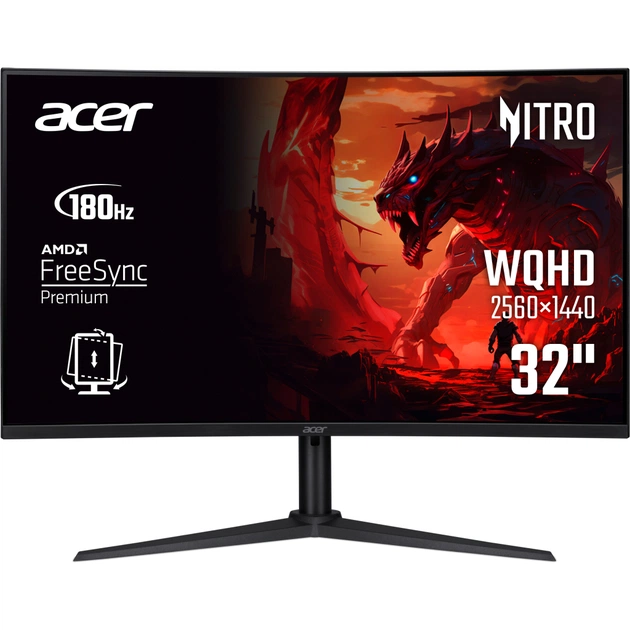 Монітор Acer XZ320QUS3bmiiphx (UM.JX0EE.305) - изображение 1