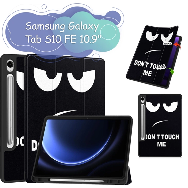 Чохол до планшета BeCover Flexible TPU Mate Samsung Galaxy Tab S10 FE (SM-X520/SM-X526) 10.9" Don''t Touch (713269) - зображення 1