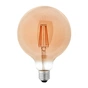 Лампочка Delux Globe G125 8Вт E27 2700К amber filament (90016726) - зменшене зображення 1