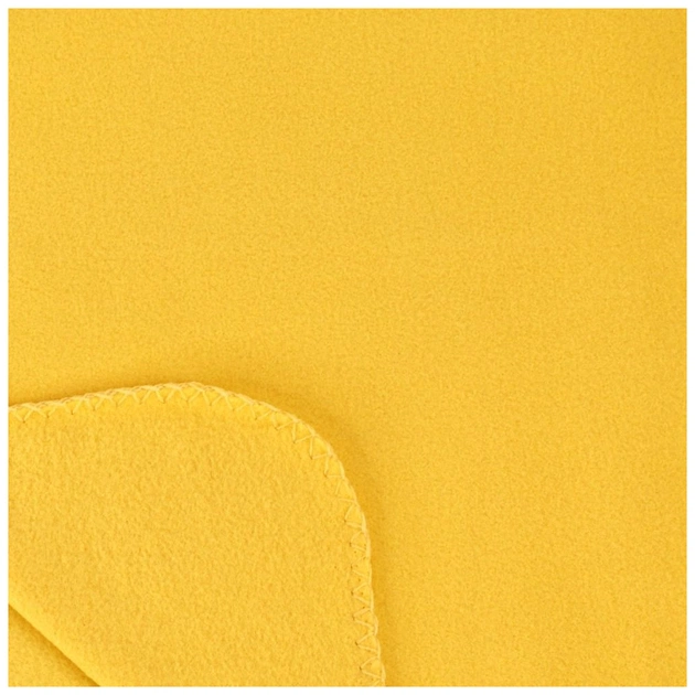 Плед Bergamo флісовий Warm у чохлі 150 х 180 см Жовтий (202311pl-05) - picture 6