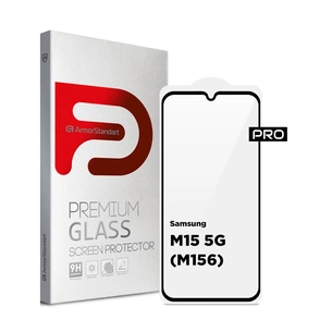Скло захисне Armorstandart Pro Samsung M15 5G (M156) Black (ARM74368) зображення 1