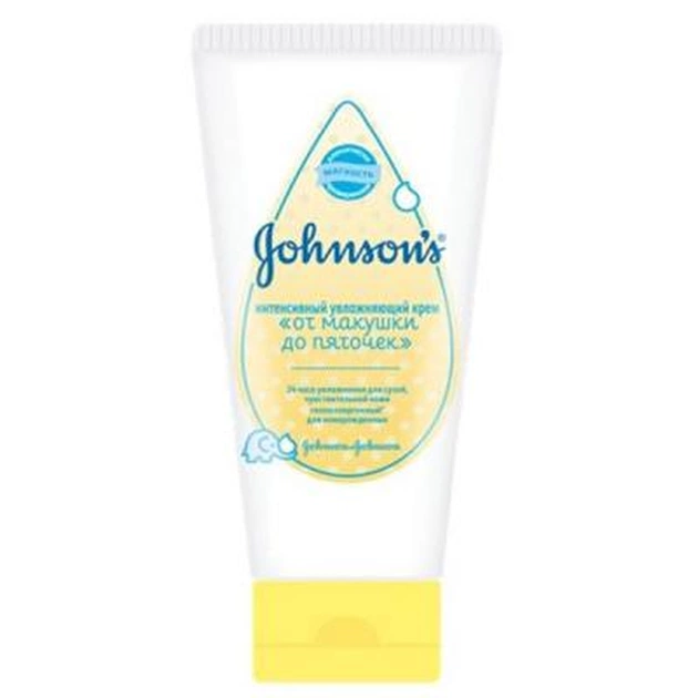 Дитячий крем Johnson’s baby для новонароджених Дбайливий догляд 100 г (3574660650822 / 3574661130378) - изображение 1