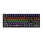 Клавіатура Vinga KBGM-110 87 key LED Blue Switch USB Black (KBGM-110 Black) - зменшене зображення 3