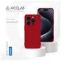 Чохол до мобільного телефона ACCLAB SoftShell Apple iPhone 16 Pro Red (1283126611551) - зменшене зображення 4