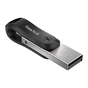 USB флеш накопичувач SanDisk 128GB iXpand Go USB 3.0/Lightning (SDIX60N-128G-GN6NE) - зменшене зображення 2
