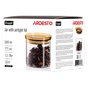 Банка ARDESTO Fresh 500 мл, скло, пластик, прозорий (AR1305SFM) - зменшене зображення 7