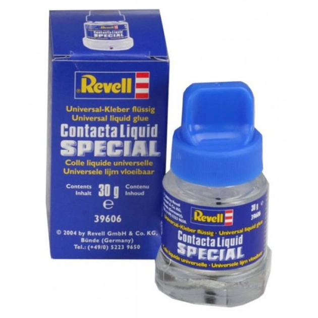 Аксесуари до збірних моделей Revell Клей хромовий універсальний Contacta Liquid Special 30 г (39606) - зображення 1