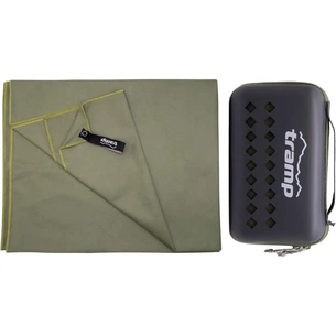 Рушник Tramp з мікрофібри в чохлі Pocket Towel 75х150 XL Army-green (UTRA-161-XL-army-green) зображення 1