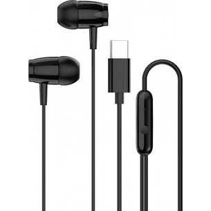 Навушники Canyon SEP-5 Type-C Black (CNS-CEP5B) зображення 1