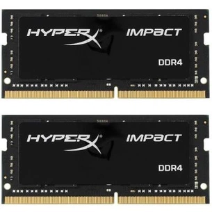 Модуль пам'яті для ноутбука SoDIMM DDR4 32GB (2x16GB) 2133 MHz HyperX Impact Kingston Fury (ex.HyperX) (HX421S13IBK2/32) зображення 1