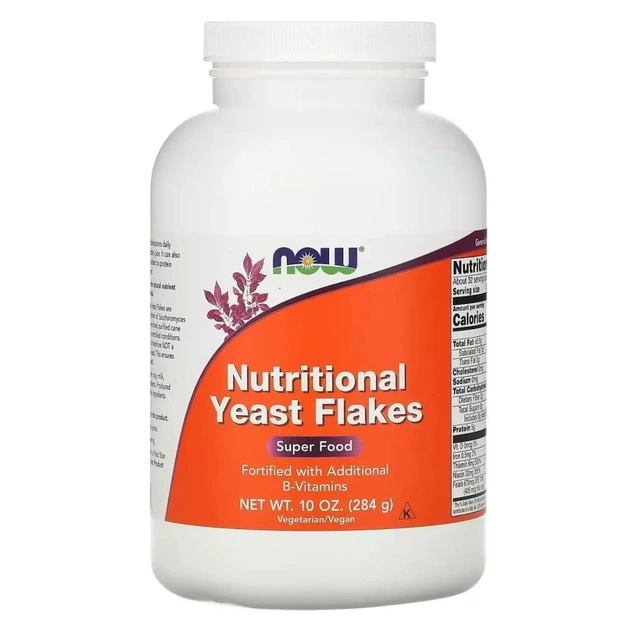 Витаминно-минеральный комплекс Now Foods Пищевые дрожжи в хлопьях, Nutritional Yeast Flakes, 284 гр (NOW-02455) - изображение 1
